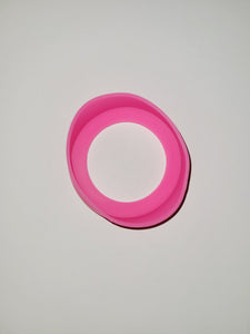 20oz Coffee Tumblers Base Silicone Bumper- 6 hot pink