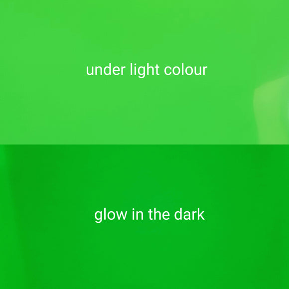 Glow in The Dark HTV- Green
