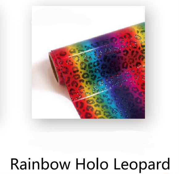 Rainbow Holographic Leopard