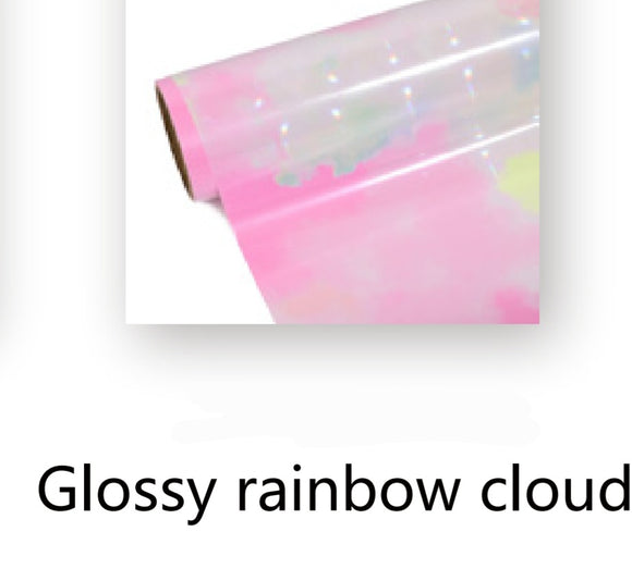 Glossy Rainbow Cloud